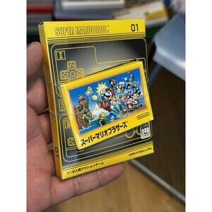 Nintendo Game Boy Advance Famicom Mini Super Mario Bros. w/ Box & Manual 7990 SP